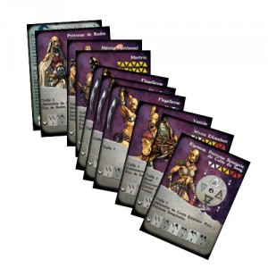 Only in french Set 17 Revised profile cards Rados Cults