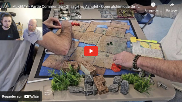 Vidéo - Partie Commentée - GhazgH vs Azhufel - Open alchimique de Terre 2023Vidéo -