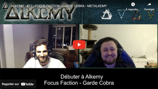 Vidéo - Focus faction Garde Cobra